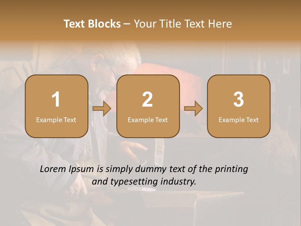 Arm Workwear Hit PowerPoint Template
