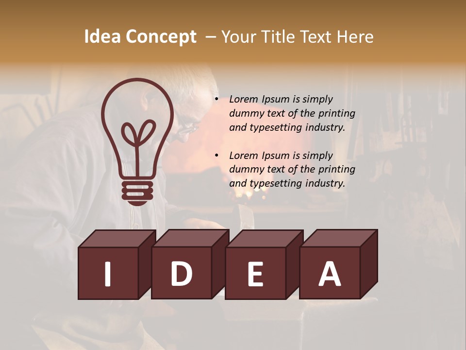Arm Workwear Hit PowerPoint Template