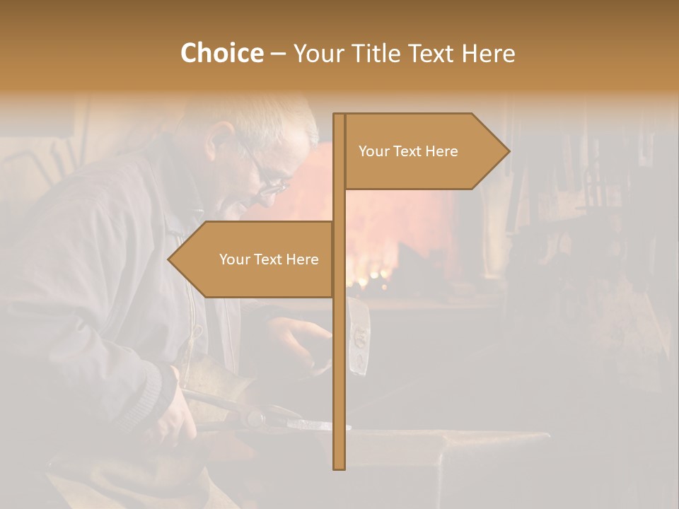 Arm Workwear Hit PowerPoint Template