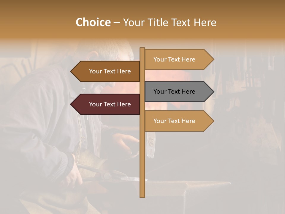 Arm Workwear Hit PowerPoint Template