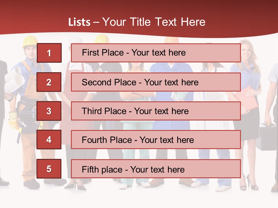 Employment Industrial Large PowerPoint Template