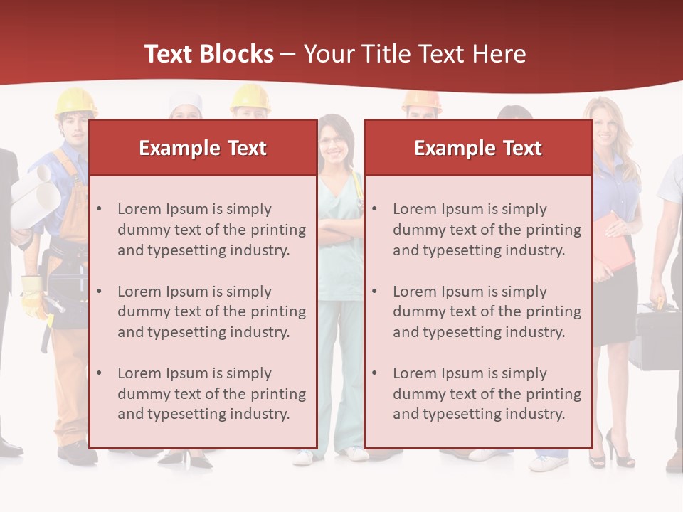Employment Industrial Large PowerPoint Template