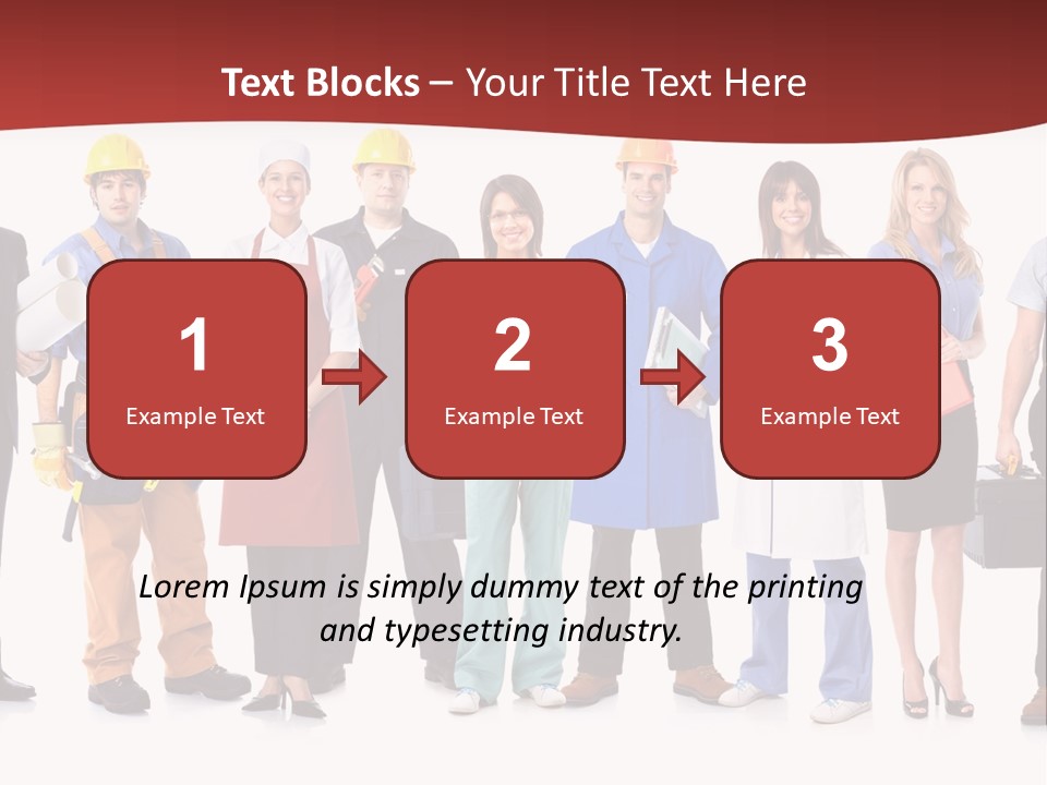 Employment Industrial Large PowerPoint Template