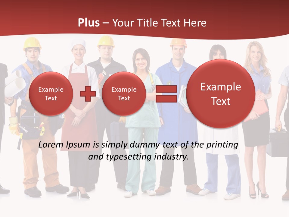 Employment Industrial Large PowerPoint Template
