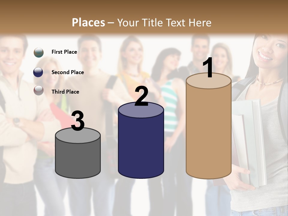 Thumb Education Man PowerPoint Template