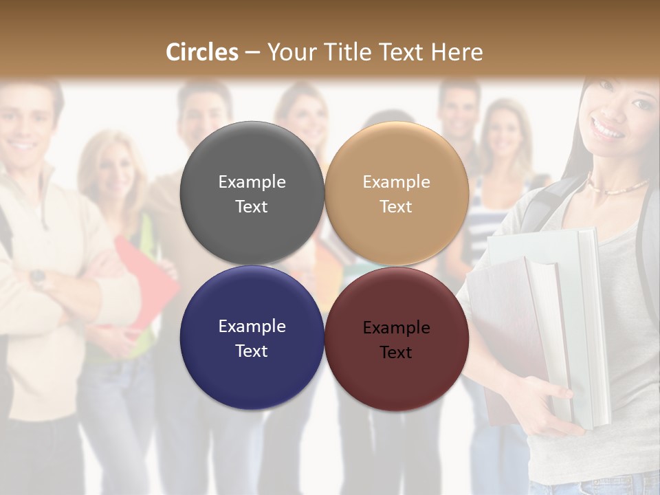 Thumb Education Man PowerPoint Template