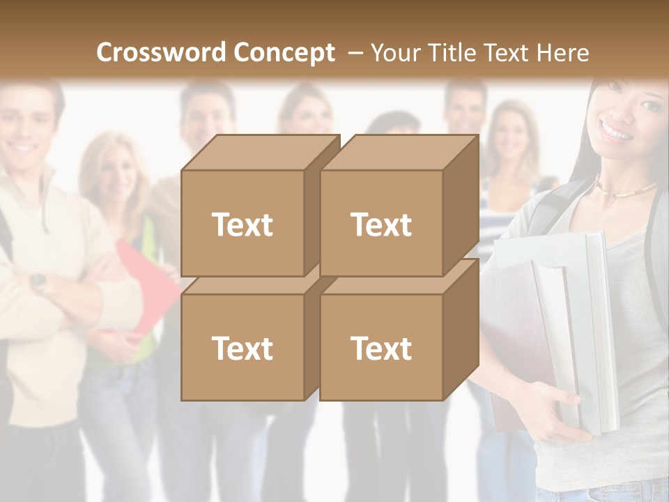 Thumb Education Man PowerPoint Template