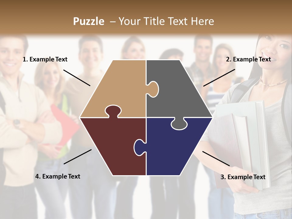 Thumb Education Man PowerPoint Template