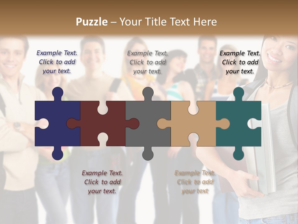 Thumb Education Man PowerPoint Template