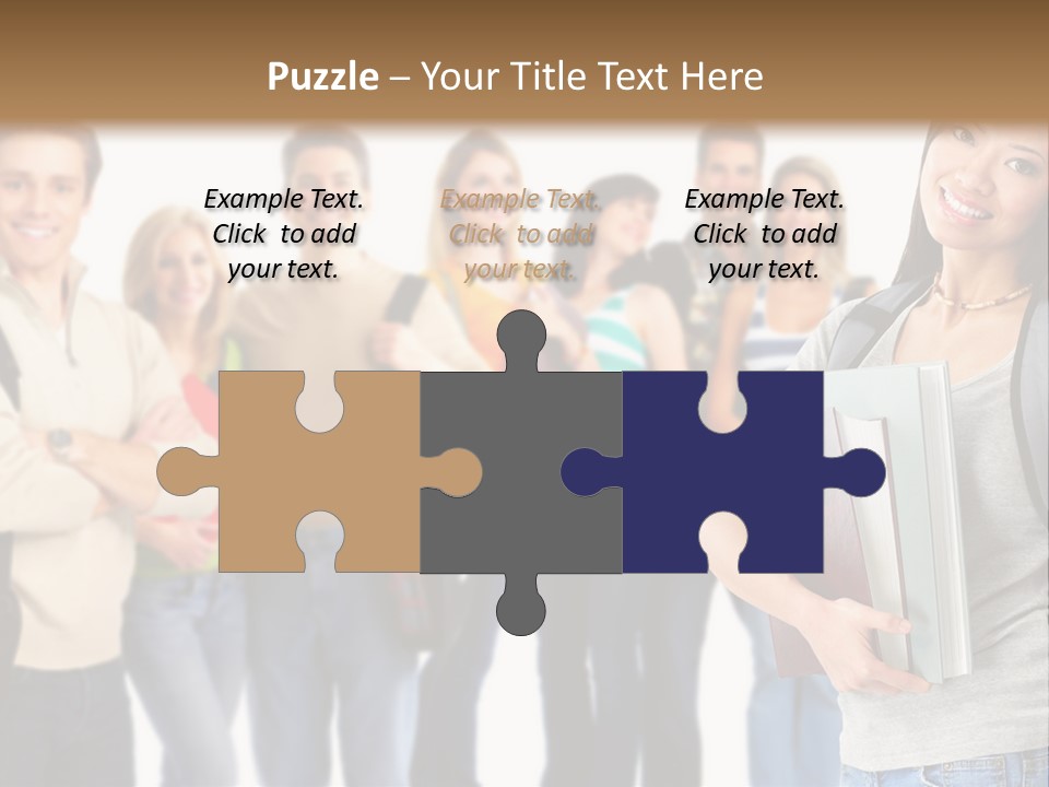 Thumb Education Man PowerPoint Template