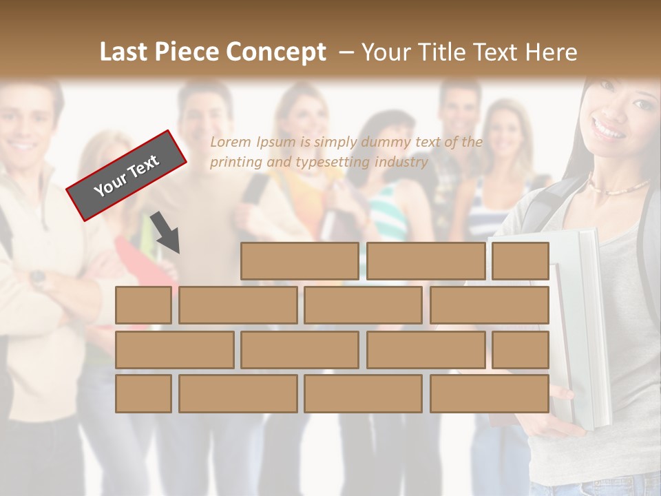 Thumb Education Man PowerPoint Template