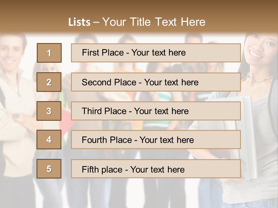 Thumb Education Man PowerPoint Template