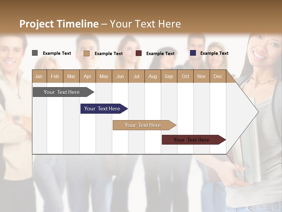 Thumb Education Man PowerPoint Template