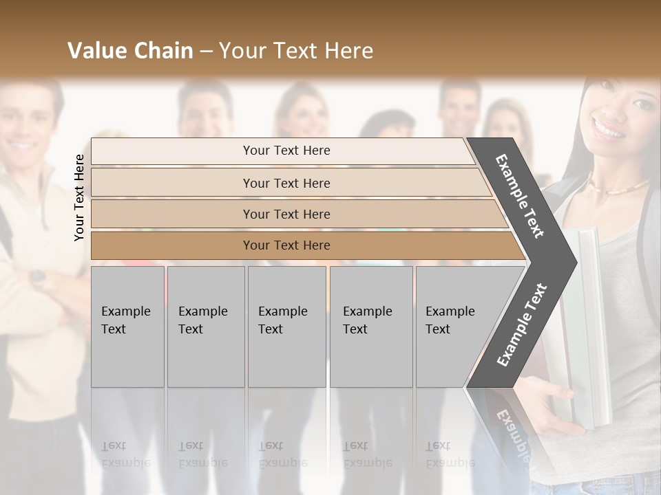 Thumb Education Man PowerPoint Template
