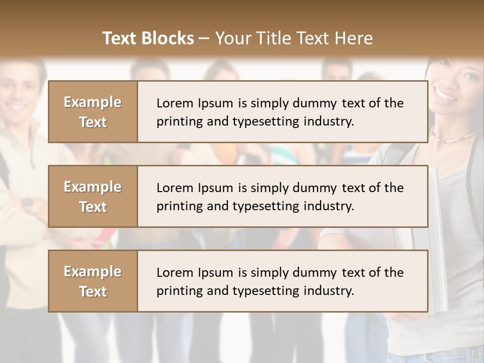 Thumb Education Man PowerPoint Template