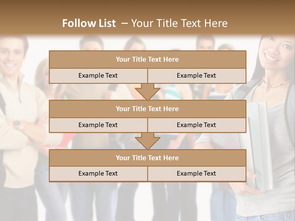 Thumb Education Man PowerPoint Template