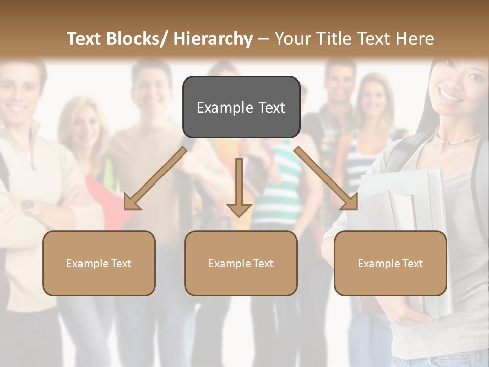Thumb Education Man PowerPoint Template