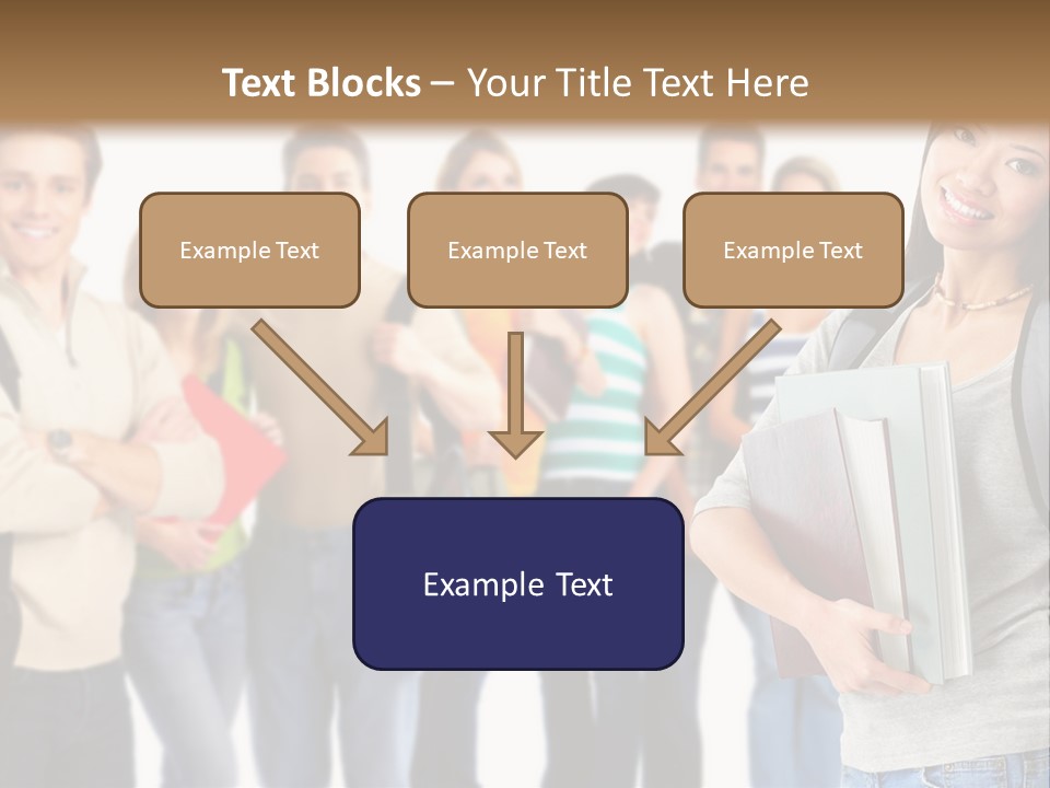 Thumb Education Man PowerPoint Template