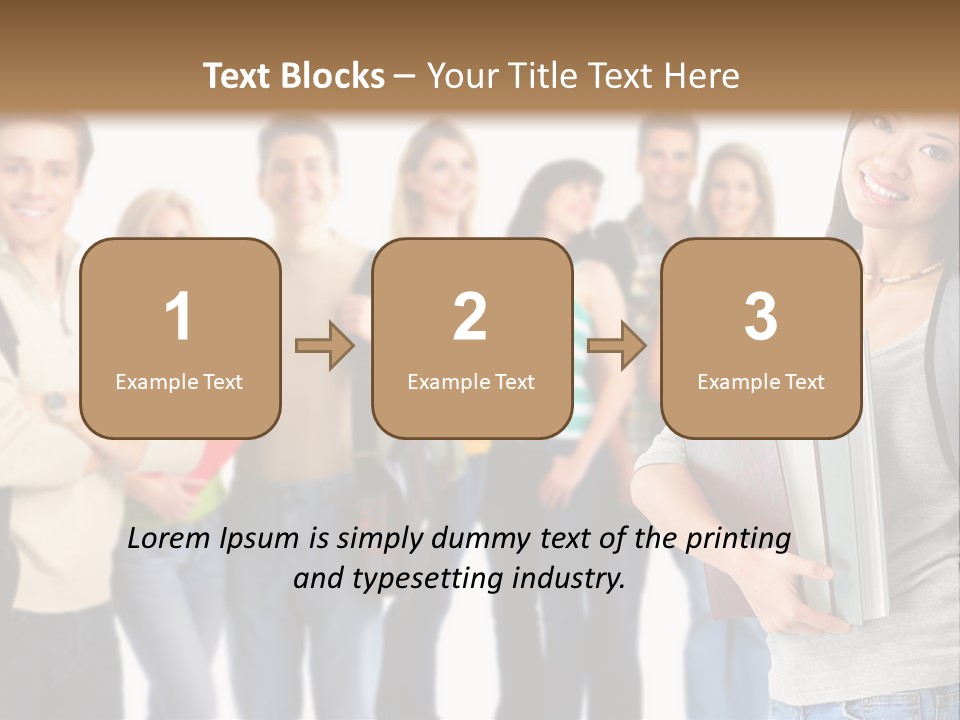 Thumb Education Man PowerPoint Template