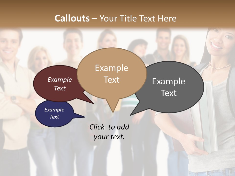 Thumb Education Man PowerPoint Template