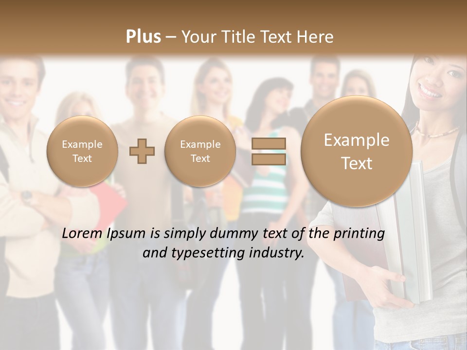 Thumb Education Man PowerPoint Template