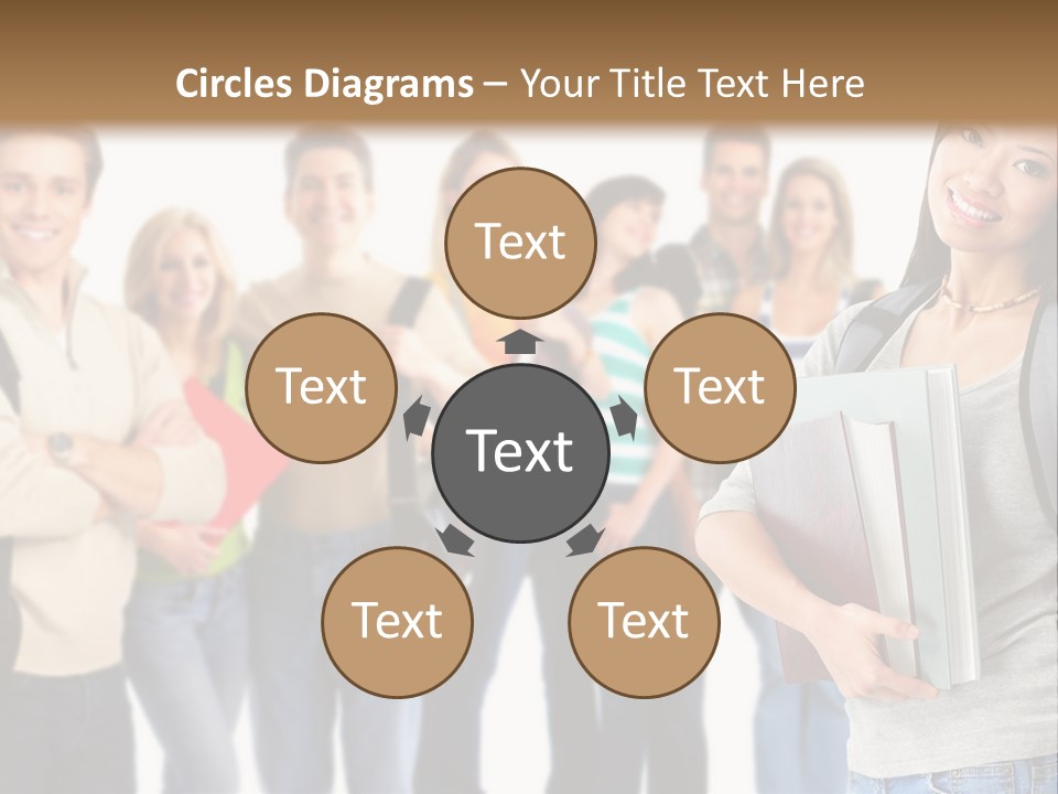 Thumb Education Man PowerPoint Template