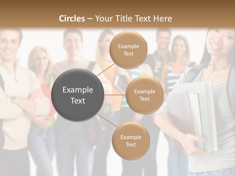 Thumb Education Man PowerPoint Template