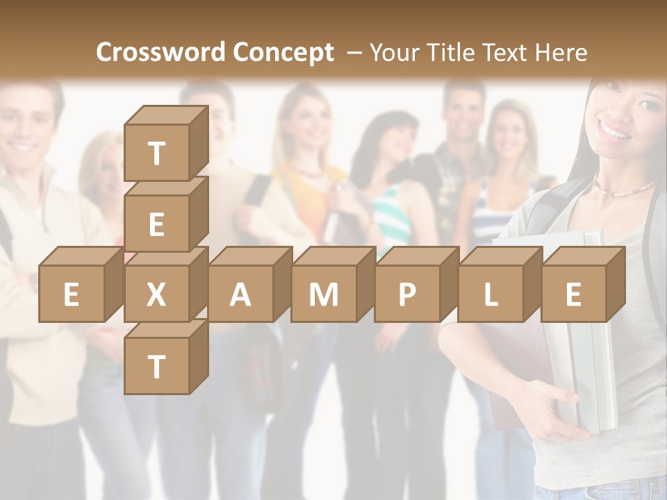 Thumb Education Man PowerPoint Template