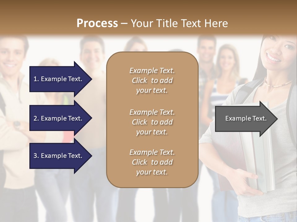 Thumb Education Man PowerPoint Template