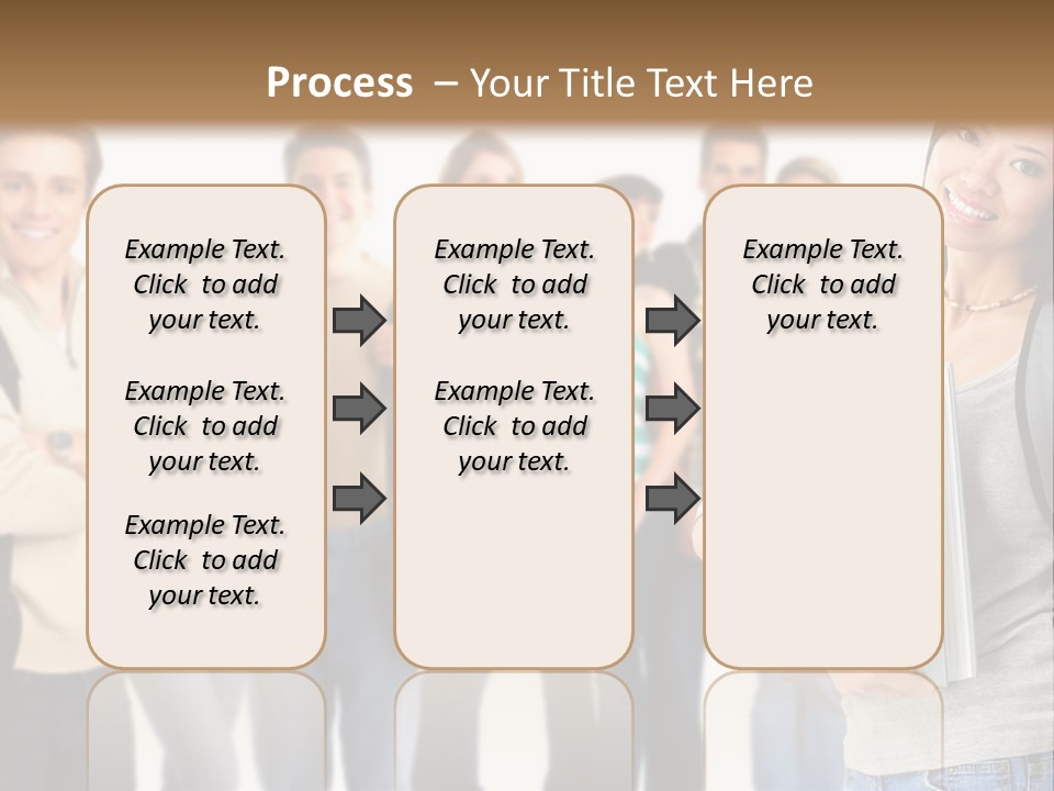 Thumb Education Man PowerPoint Template