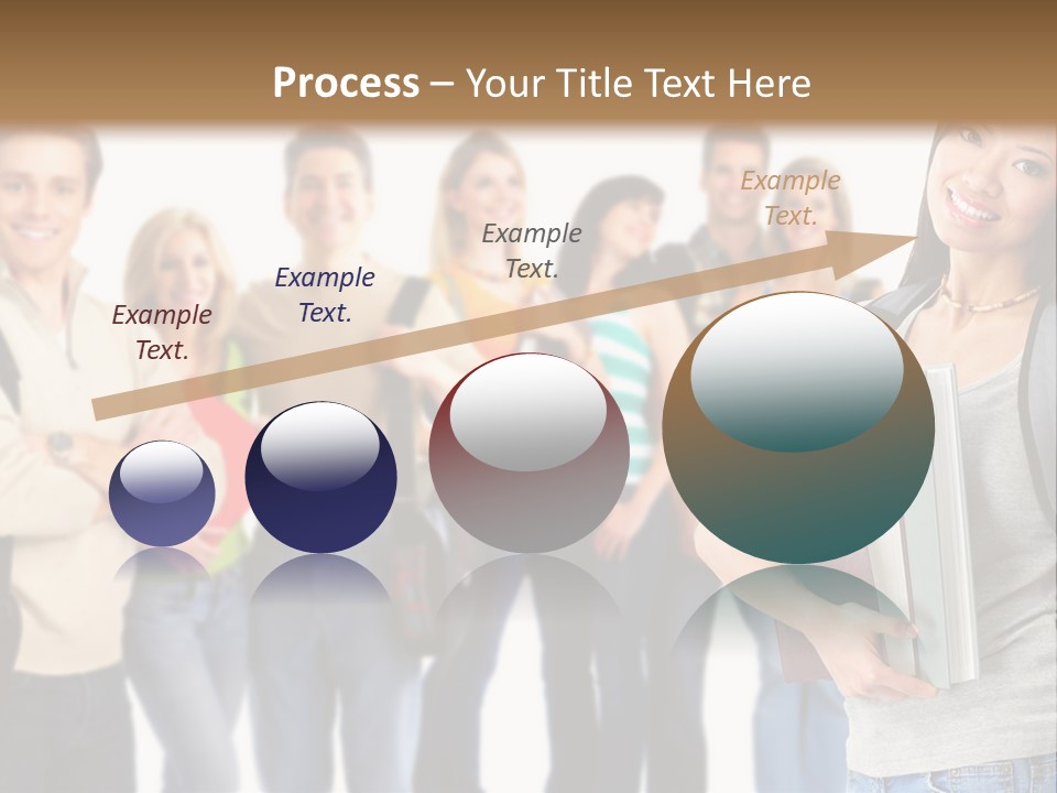 Thumb Education Man PowerPoint Template