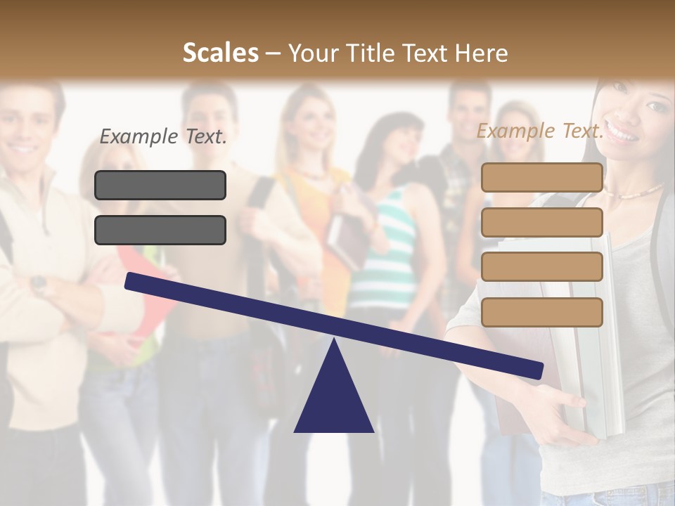 Thumb Education Man PowerPoint Template