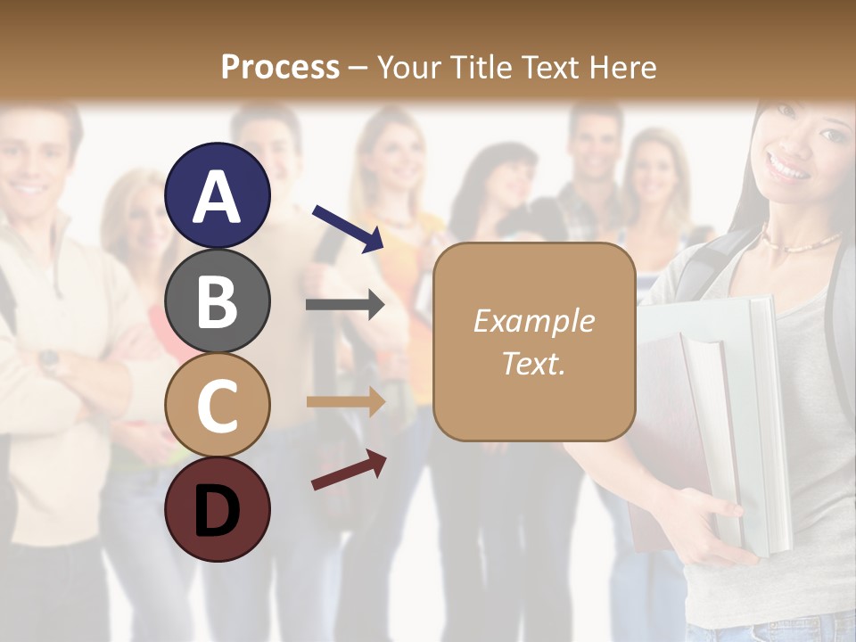 Thumb Education Man PowerPoint Template