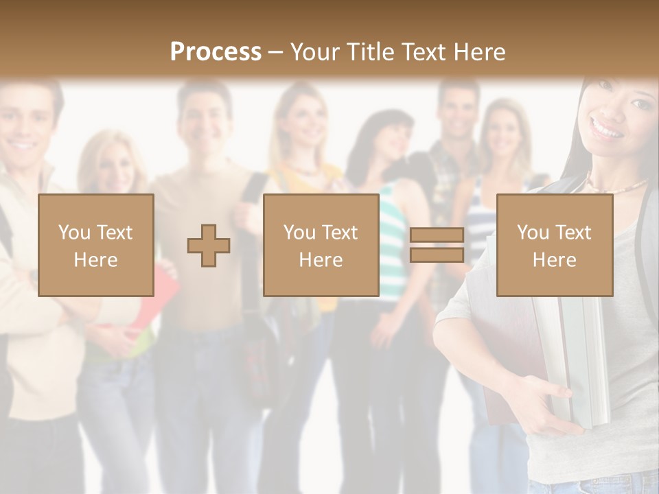 Thumb Education Man PowerPoint Template