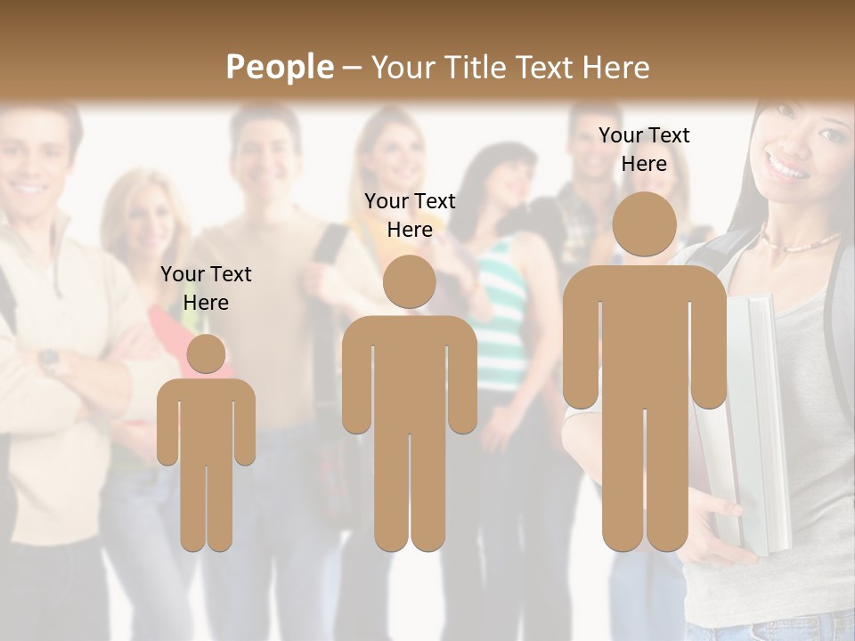 Thumb Education Man PowerPoint Template