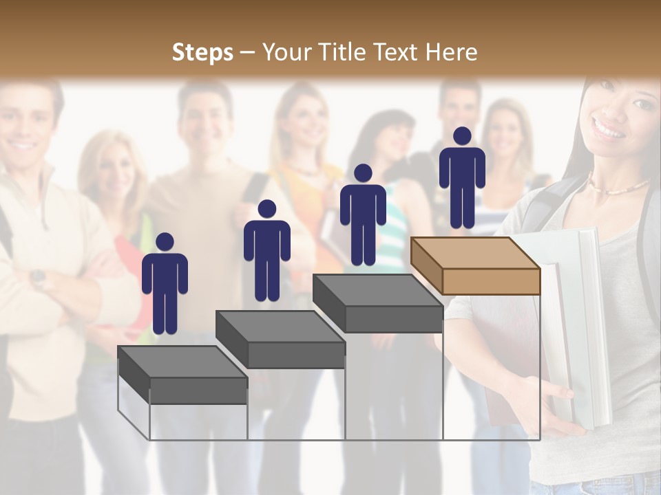 Thumb Education Man PowerPoint Template