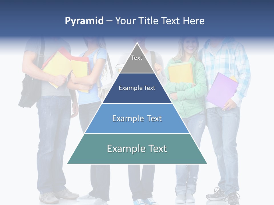 Study Class Girl PowerPoint Template