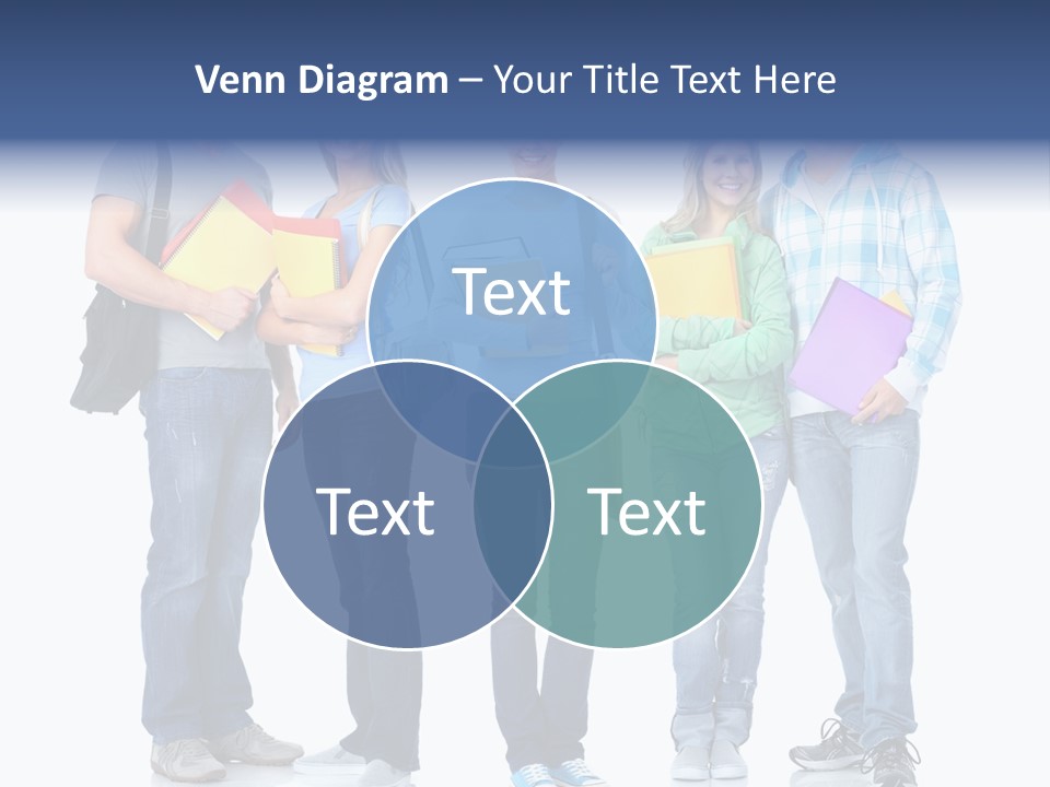 Study Class Girl PowerPoint Template