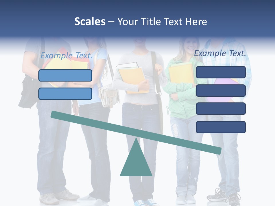 Study Class Girl PowerPoint Template