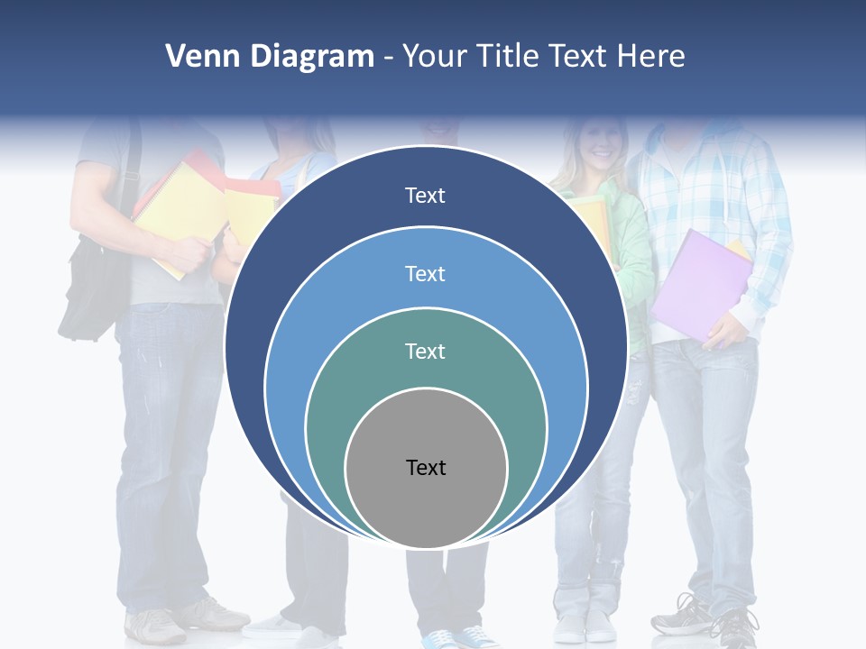 Study Class Girl PowerPoint Template