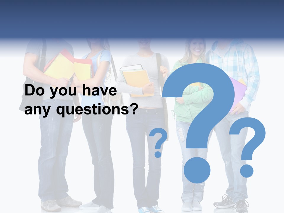 Study Class Girl PowerPoint Template