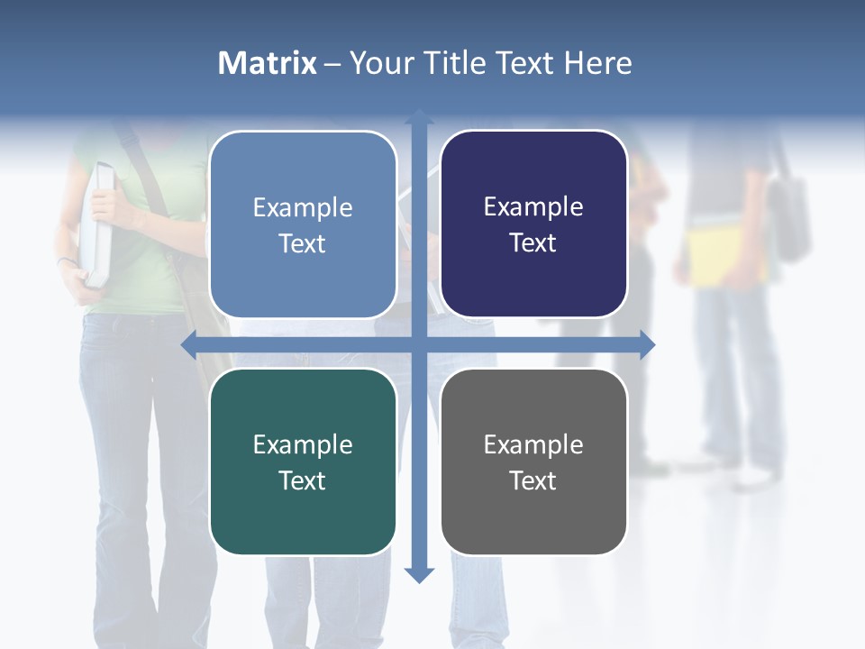 Woman Isolated Background PowerPoint Template