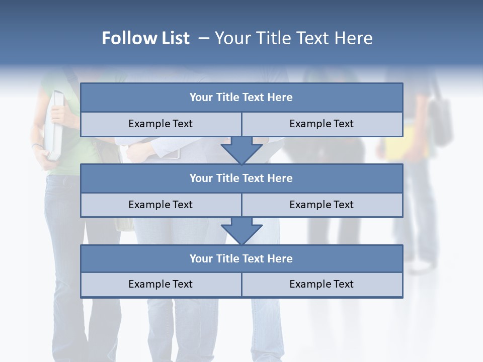 Woman Isolated Background PowerPoint Template