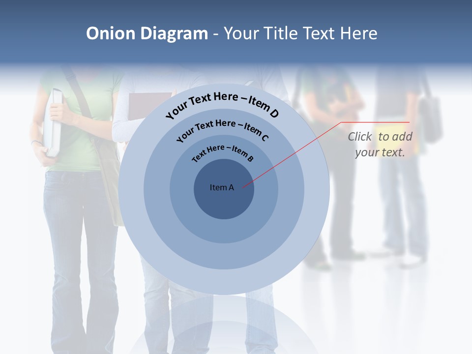 Woman Isolated Background PowerPoint Template