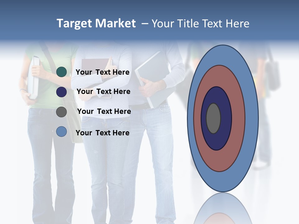 Woman Isolated Background PowerPoint Template