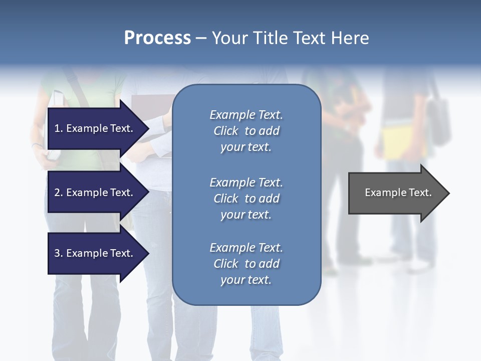 Woman Isolated Background PowerPoint Template