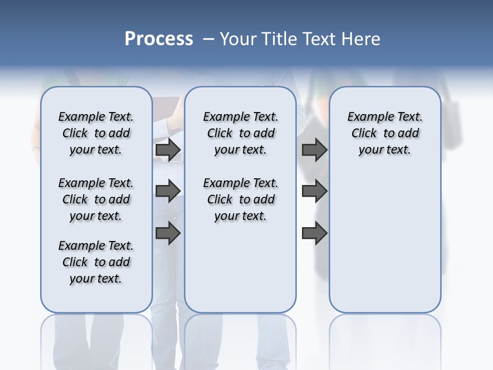 Woman Isolated Background PowerPoint Template