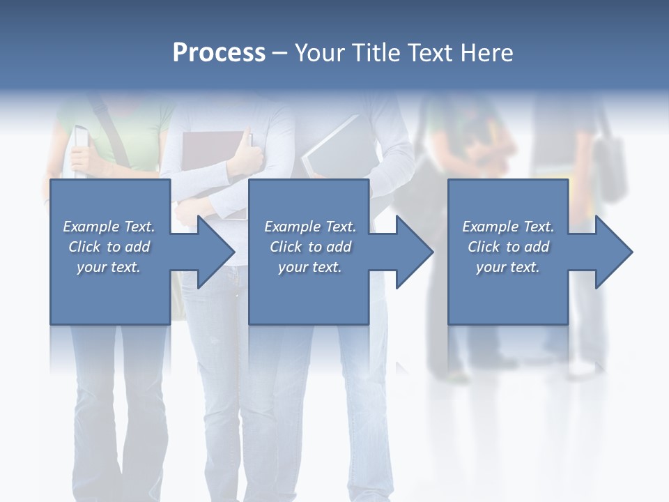 Woman Isolated Background PowerPoint Template