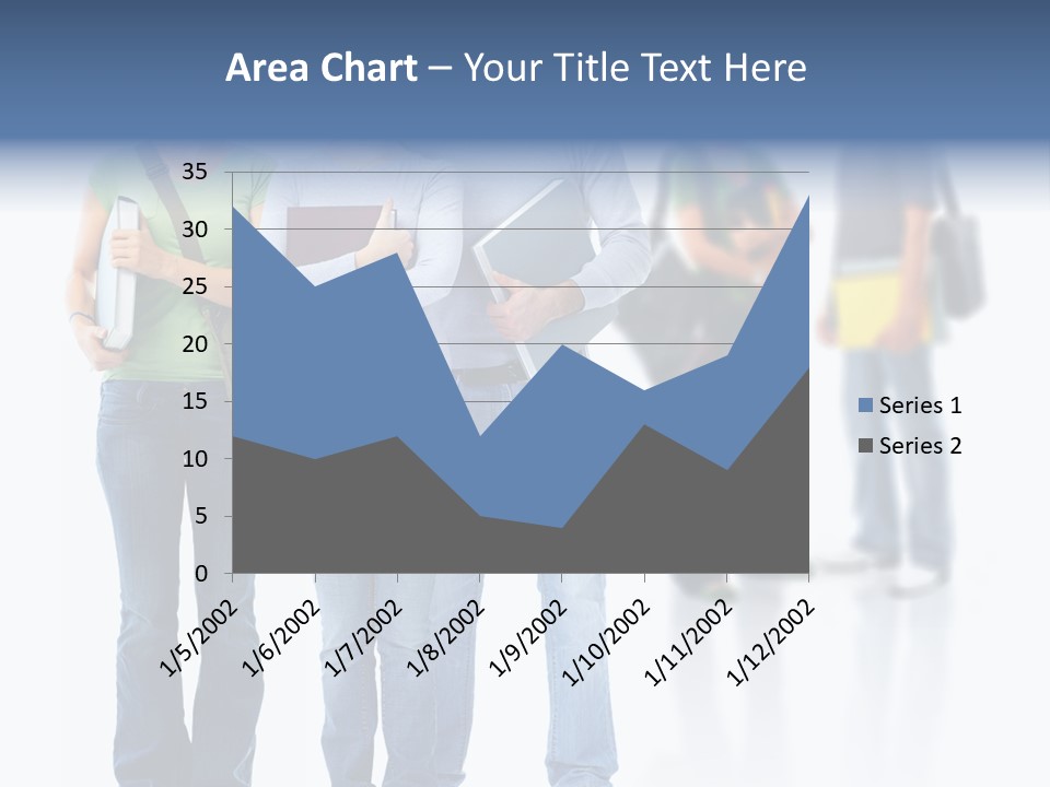 Woman Isolated Background PowerPoint Template