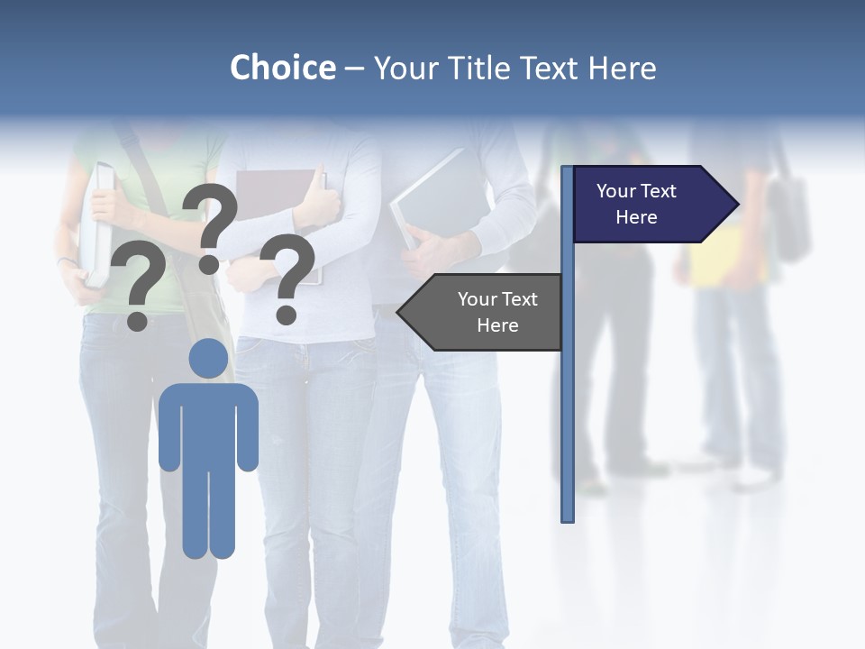 Woman Isolated Background PowerPoint Template